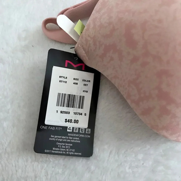 Maidenform NWT T-Back Front Close Bra Women 40B - Picture 11 of 12